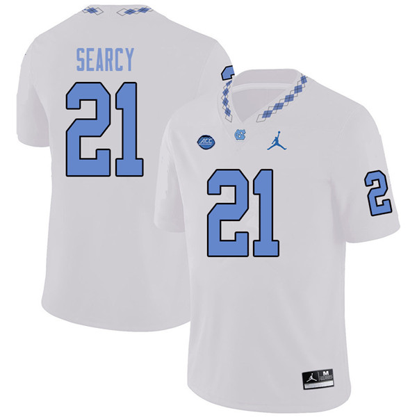 Jordan Brand Men #21 Da'Norris Searcy North Carolina Tar Heels College Football Jerseys Sale-White